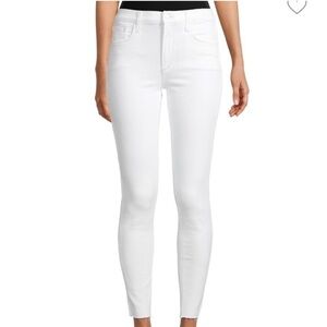 Joe’s Jeans Women’s White High Rise Skinny Ankle Jeans Size 28 x 28